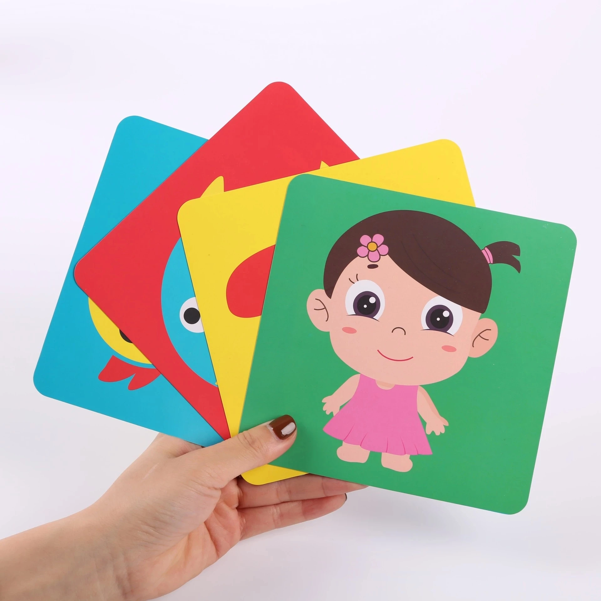 Black and White Cards High Contrast Baby Toys 0-36 Months Newborns Visual Stimulation Brain Development Learning Flash Cards